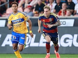Una acción del Tigres vs Real Salt Lake de la Leagues Cup