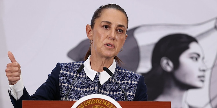 CLAUDIA SHEINBAUM, Presidenta de México, presentó los avances de la Estrategia Nacional de Seguridad