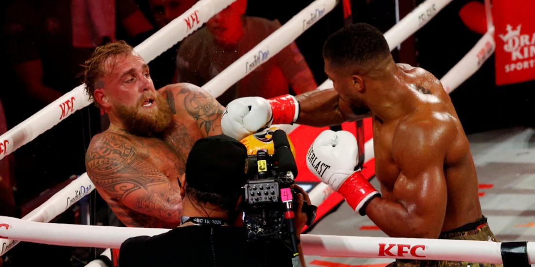 Jake Paul confirma una terrible lesión tras pelear con Anthony Joshua.