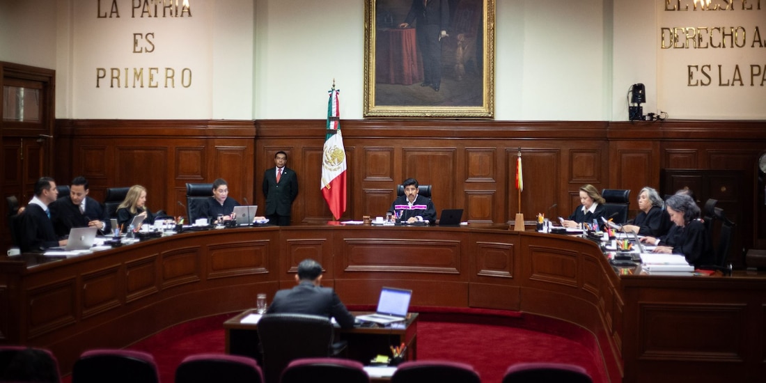 Sesión en la Suprema Corte de Justicia de la Nación, el 23 de febrero de 2026.