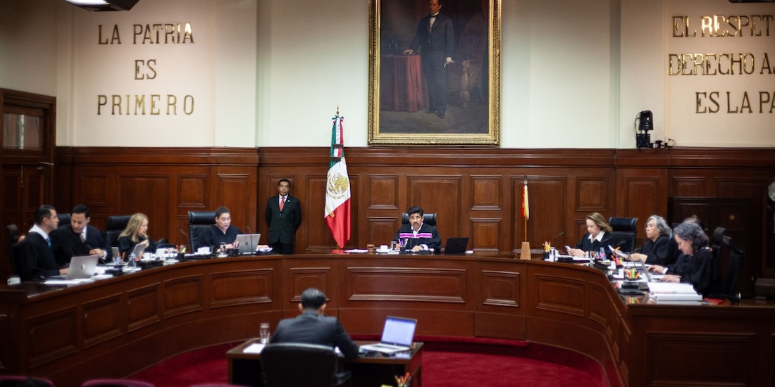 Sesión en la Suprema Corte de Justicia de la Nación, el 23 de febrero de 2026.