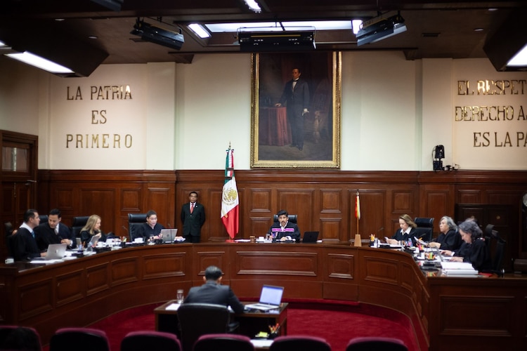 Sesión en la Suprema Corte de Justicia de la Nación, el 23 de febrero de 2026.