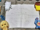 Niño cambia sus juguetes por despensa