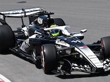 El Cadillac de Checo Pérez en la clasificación del sprint del Gran Premio de Canadá de F1.