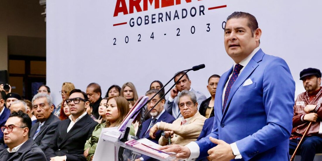 Alejandro Armenta, gobernador electo de Puebla.
