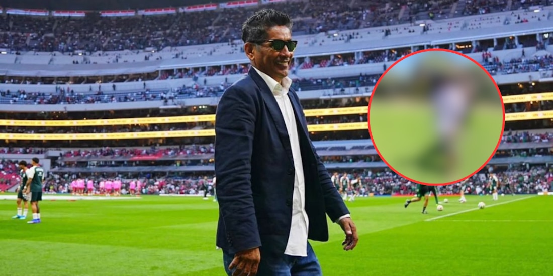 Jorge Campos presumió el regalo que Sergio Ramos le dio en su paso por México.