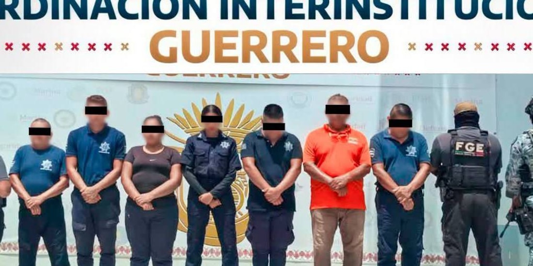 El operativo interinstitucional de aprehensión fue desplegado dentro de la Secretaría de Seguridad Pública Municipal.