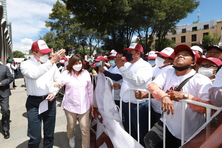 El gobernador de Chiapas, Rutillio Escandón, se sumó al llamado que hizo Morena para participar en el “Encuentro de Unidad y Movilizacion para que siga La Transformación”