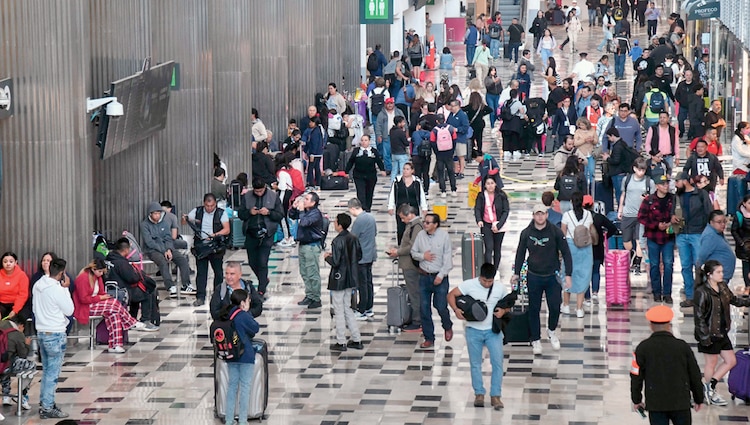 El AICM, en una imagen de archivo.