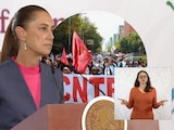 Claudia Sheinbaum pidió esclarecer las acusaciones de fraude durante la consulta interna realizada por integrantes de la CNTE.