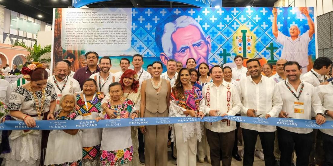 Quintana Roo muestra la riqueza del Caribe Mexicano en la Feria Turística del Mundo Maya 2026.