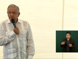 AMLO en Tapachula, Chiapas, este viernes 11 de marzo.