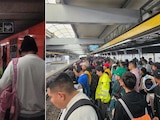 Retrasos en el Metro de la Ciudad de México.