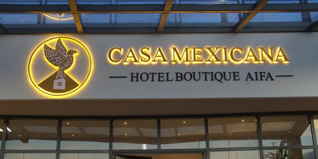 El AIFA fortaleció su oferta con la apertura del Hotel Boutique Casa Mexicana, ubicado en la Glorieta Felipe Ángeles para comodidad de viajeros.