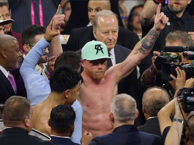 'Canelo' Álvarez tras vencer a Jaime Munguía