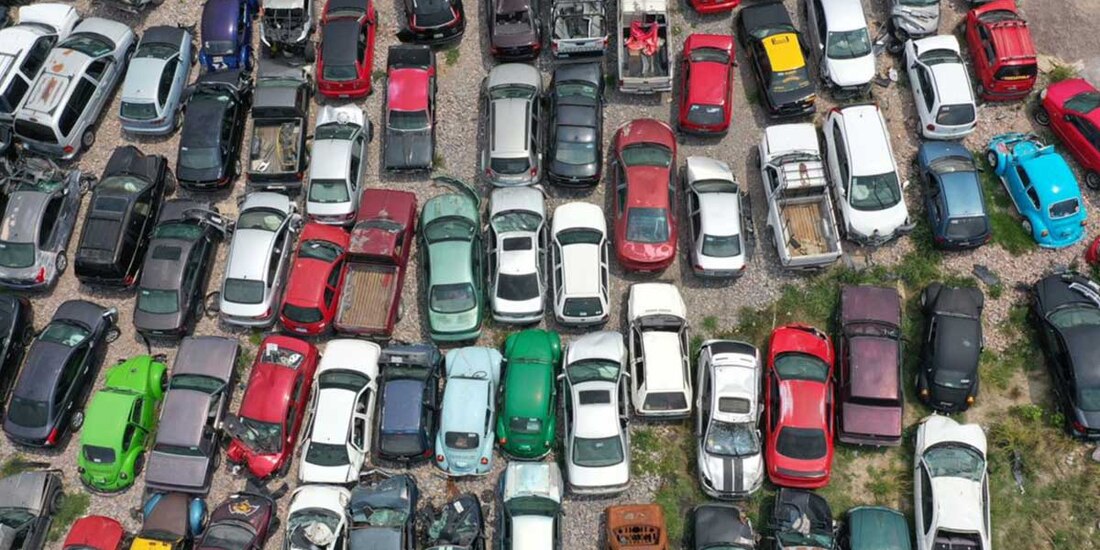 Hay vehículos que llevan más de 10 años.