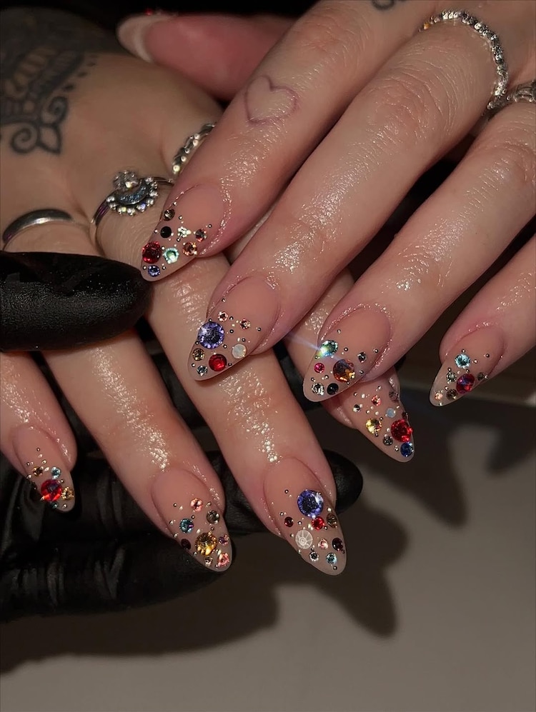 Diseños de uñas para Navidad