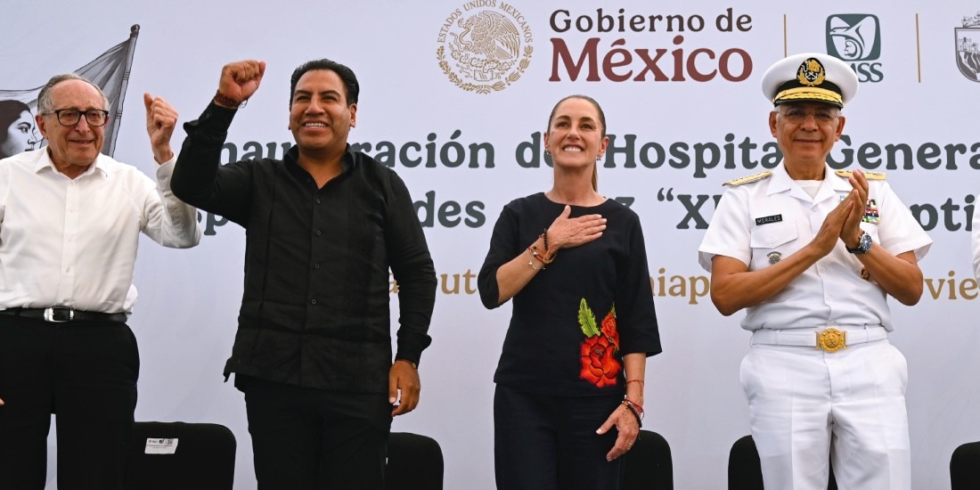 Claudia Sheinbaum invita a celebrar 7 años de la 4T en el Zócalo de CDMX.