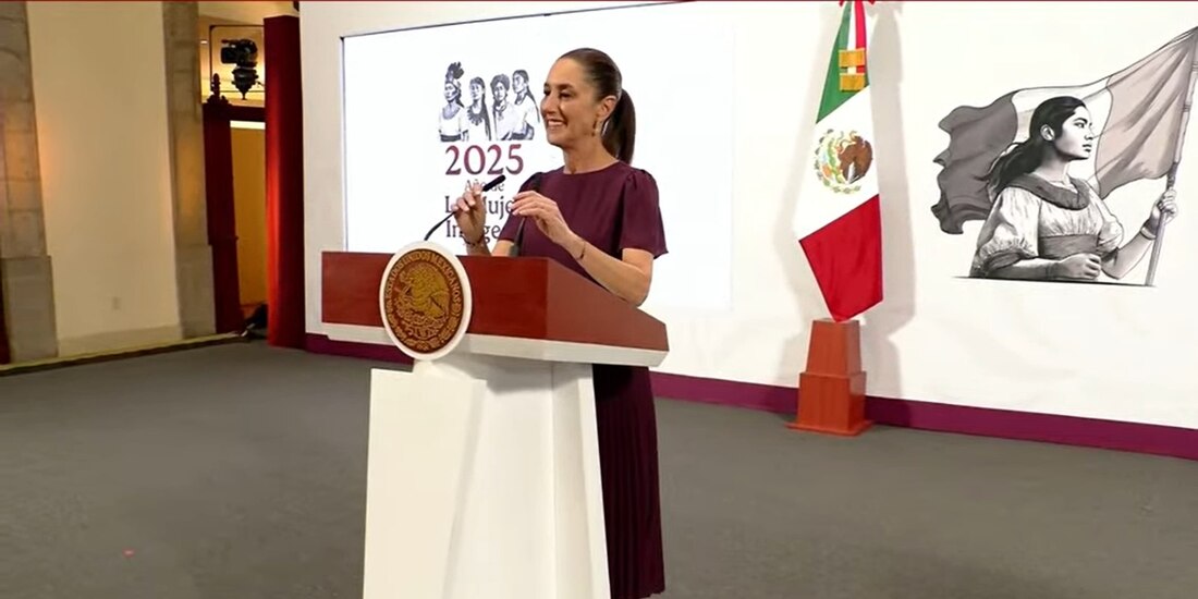 Claudia Sheinbaum, Presidenta de México.