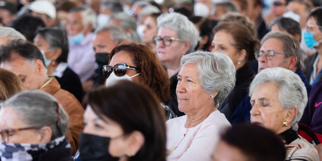 Adultos mayores de la alcaldía Miguel Hidalgo