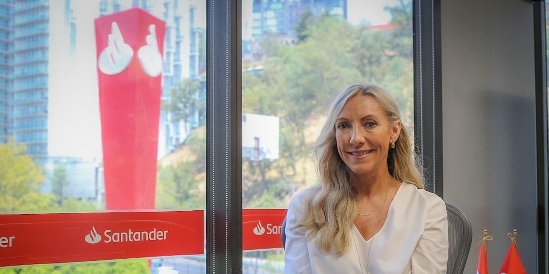 Mariuz Calvet, Chief Sustainability Officer
de Santander México, en entrevista con La Razón.
