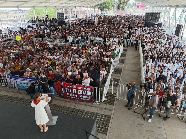 Claudia Sheinbaum recuerda represión en San Salvador Atenco.