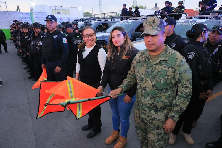 Operativo conjunto en Ecatepec moviliza a 300 policías para frenar el robo de autos