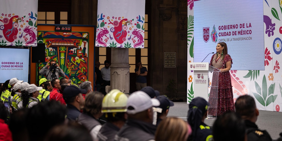 La Jefa de Gobierno, Clara Brugada, convoca a participar en el primer Simulacro Nacional de 2026.