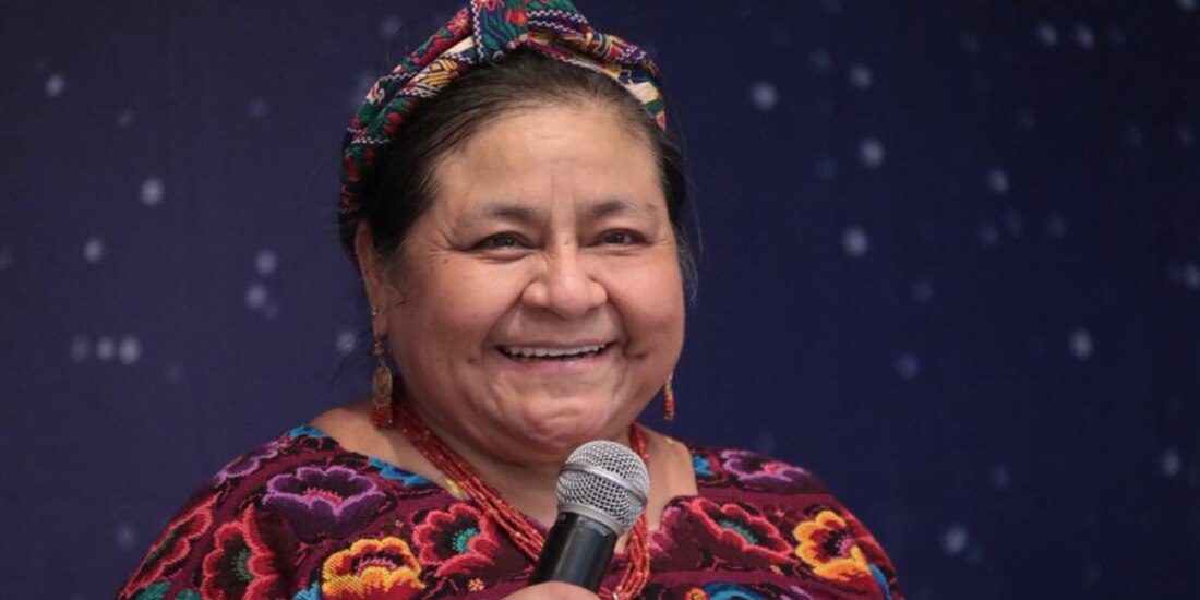 Rigoberta Menchú alienta y rinde tributo a la cultura totonaca