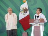 Andrés Manuel López Obrador y Cuitláhuac García