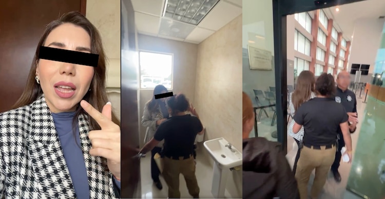 VIDEO de la ex alcaldesa Tania Flores siendo trasladada para comparecer ante la justicia