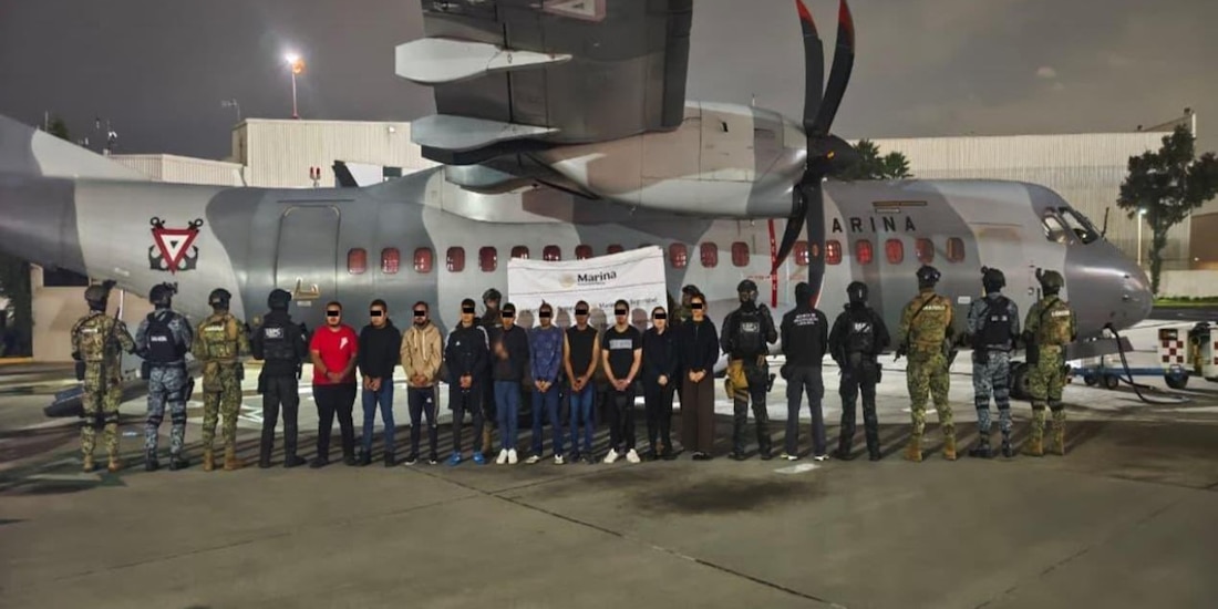 Caen 20 presuntos integrantes del CJNG tras operativos federales en 3 estados.