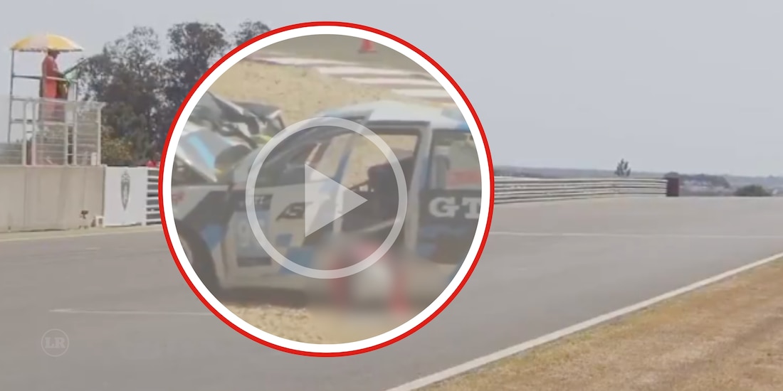 Video del accidente de Pablo Amorós