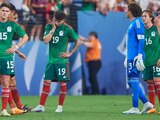 Jugadores de la Selección Mexicana luego de la derrota contra Estados Unidos en la Nations League.