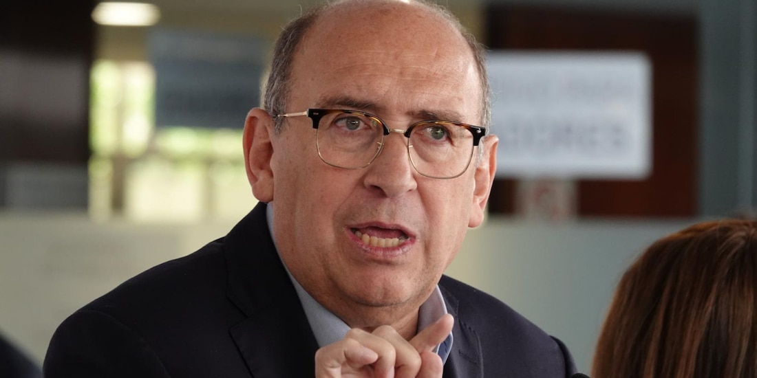 El diputado Rubén Moreira, coordinador de la bancada del PRI.