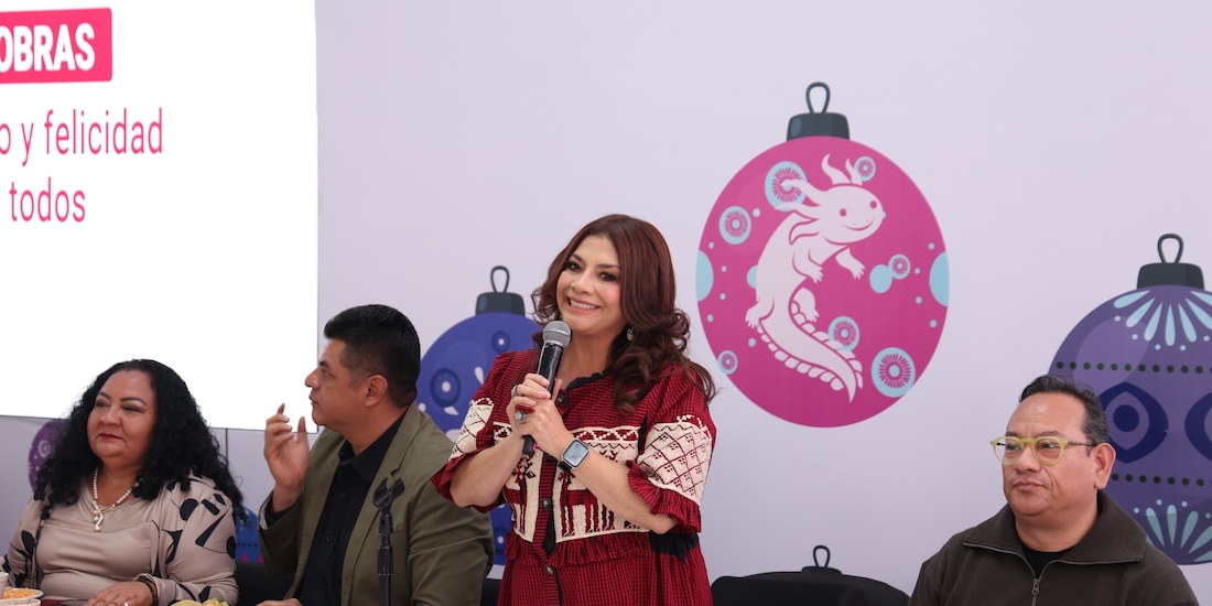 Clara Brugada Molina presentó el paquete “Bienvenido 2026 con 2026”, que contempla más de dos mil obras de infraestructura en la capital.