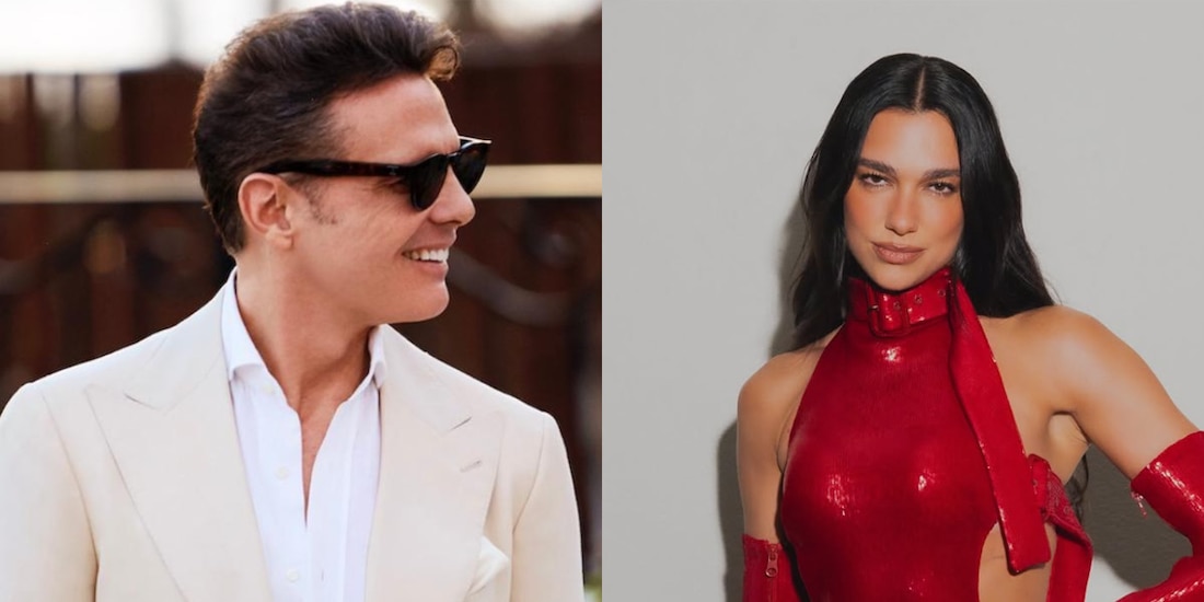 Luis Miguel y Dua Lipa
