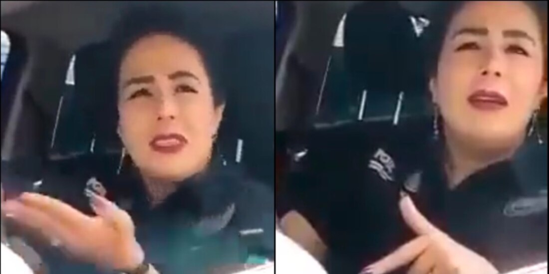 Nace “Lady FGR”: Mujer se niega a pagar tras choque. Foto: Especial