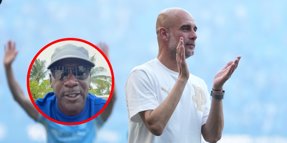 Pep Guardiola recibe mensaje de Michael Jordan