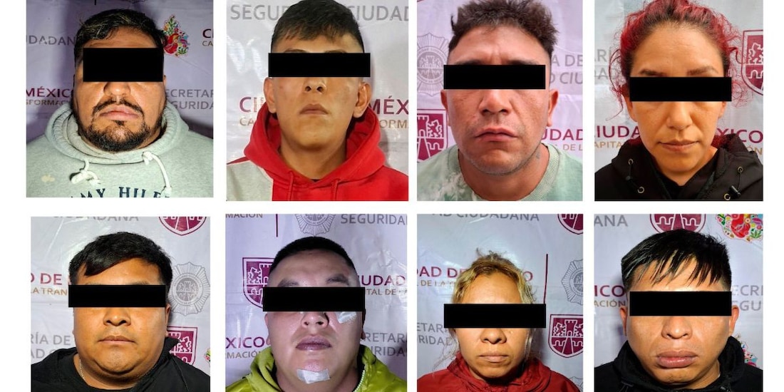 Detienen a seis y aseguran drogas, armas y cartuchos