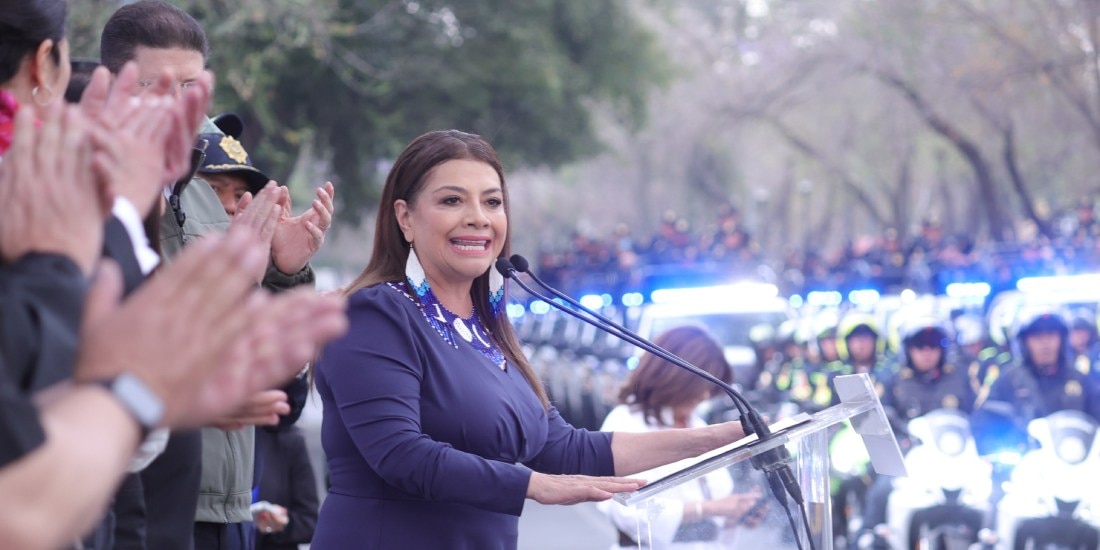 Clara Brugada destaca reducción en delitos de alto impacto durante febrero en CDMX.