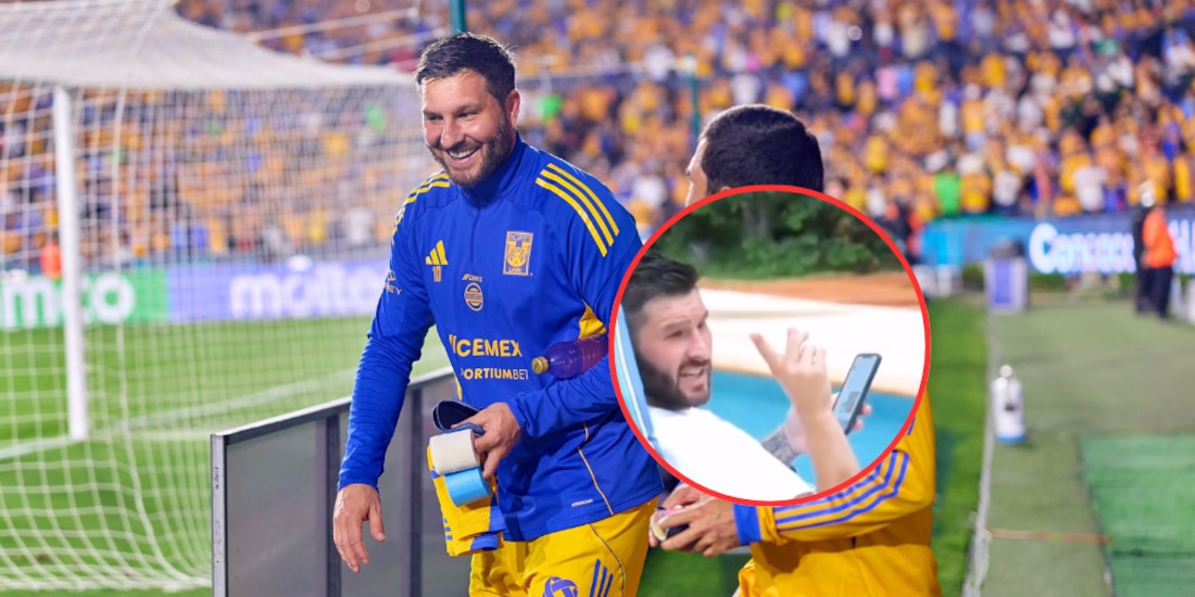 André-Pierre Gignac entonó una canción mexicana a todo pulmón.