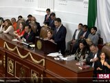 Martí Batres este viernes en el Congreso de CDMX.