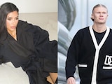 Kim Kardashian queda sorprendida con Erling Haaland