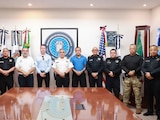 Representantes de la Embajada de Estados Unidos en México.