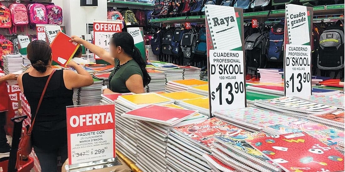 Canaco prevé gasto de hasta 2 mil pesos por estudiante; se beneficiará a 31 mil 387 comercios.