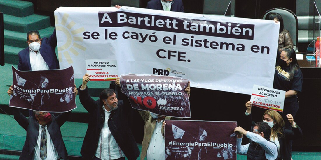 Diputados aprobaron la reforma a la ley eléctrica, el pasado 23 de febrero.