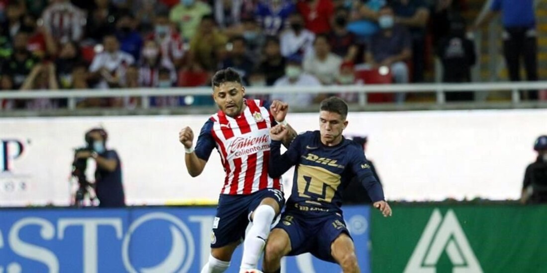 Chivas eliminó a Pumas en el repechaje del pasado Torneo Clausura 2022.