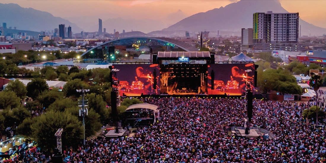 Panorámica del festival.
