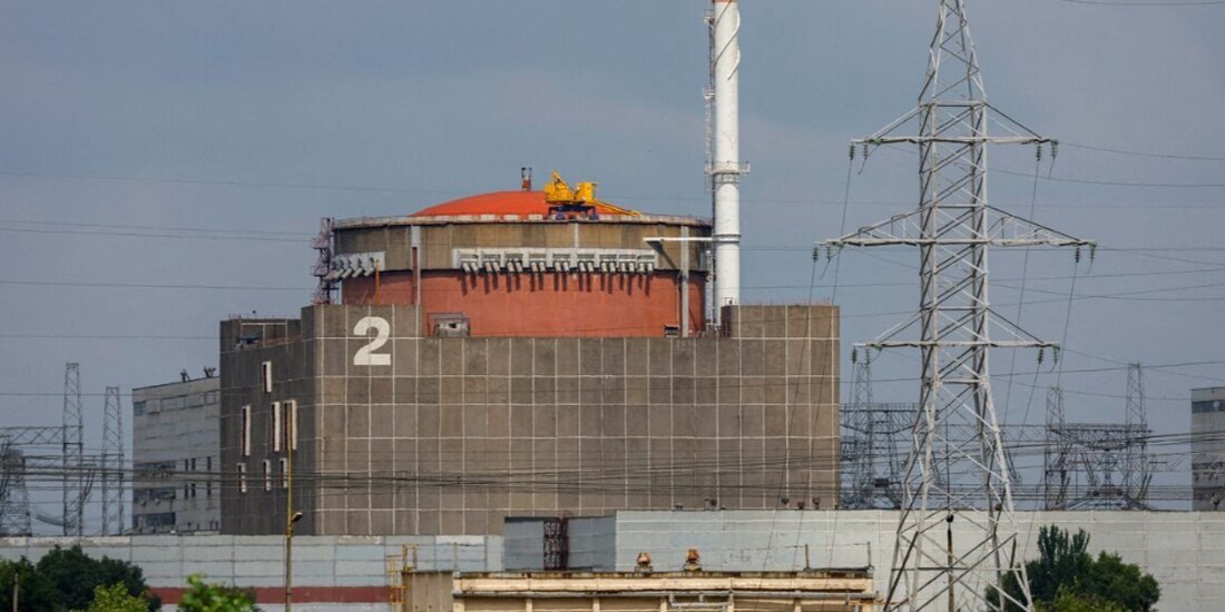 La planta de Zaporiyia , en Ucrania, es una de las instalaciones más codiciadas por Rusia.